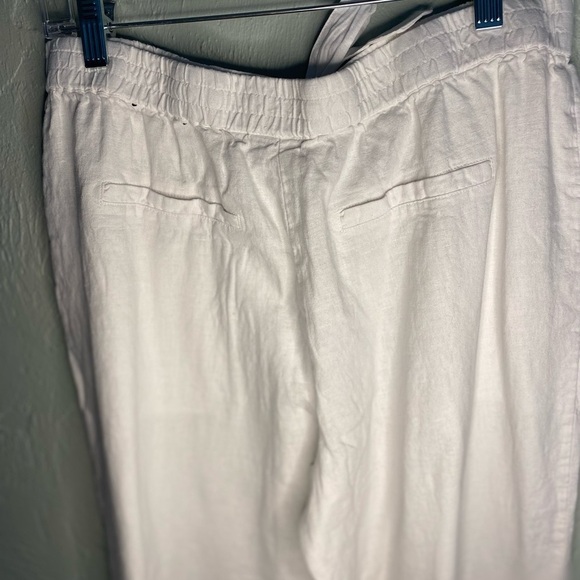 Women’s Rafaela white wide leg pull on comfort size Medium - Picture 9 of 12
